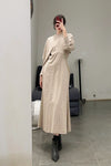 mame kurogouchi round neck dress MM22PS JS728
